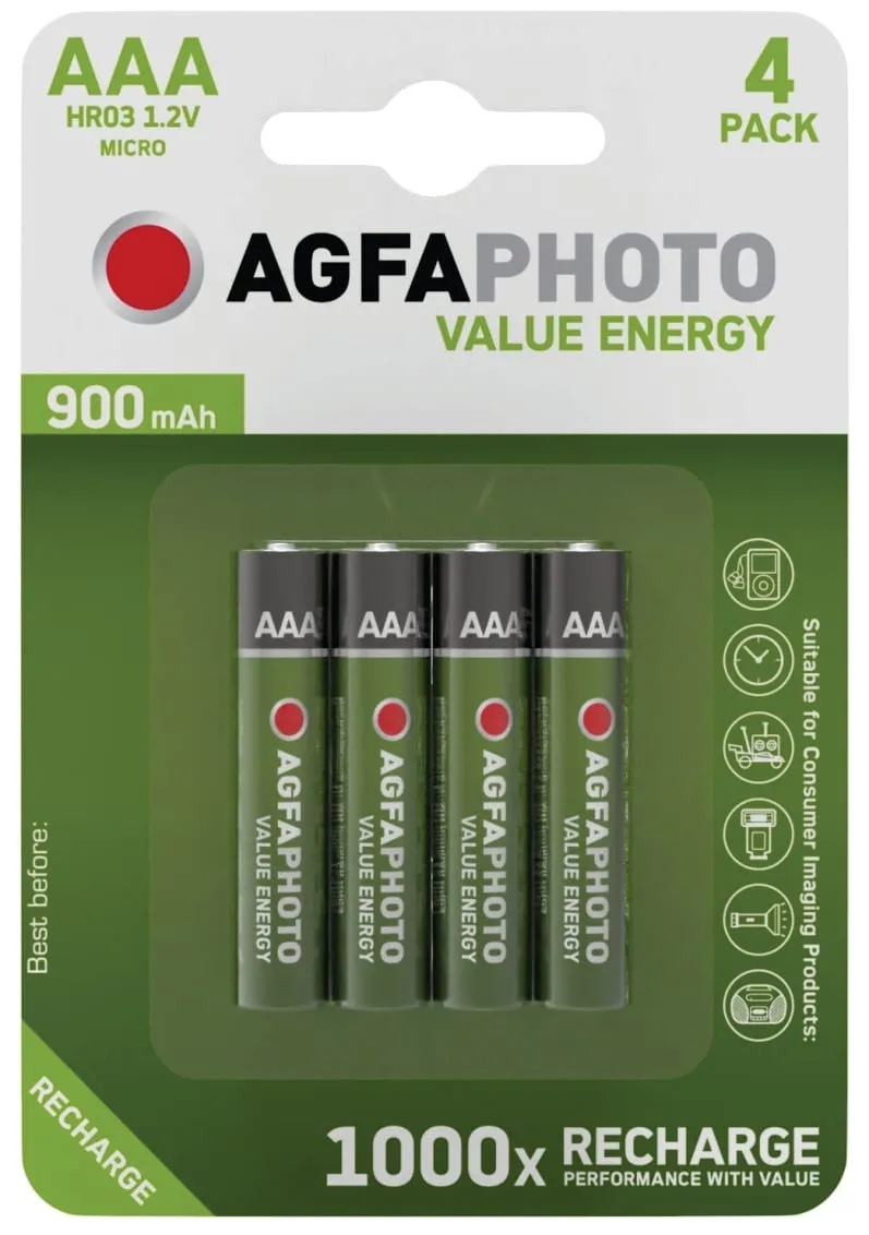 Επαναφορτιζόμενες μπαταρίες Rechargeable Power — Φωτογραφία 4 από 4