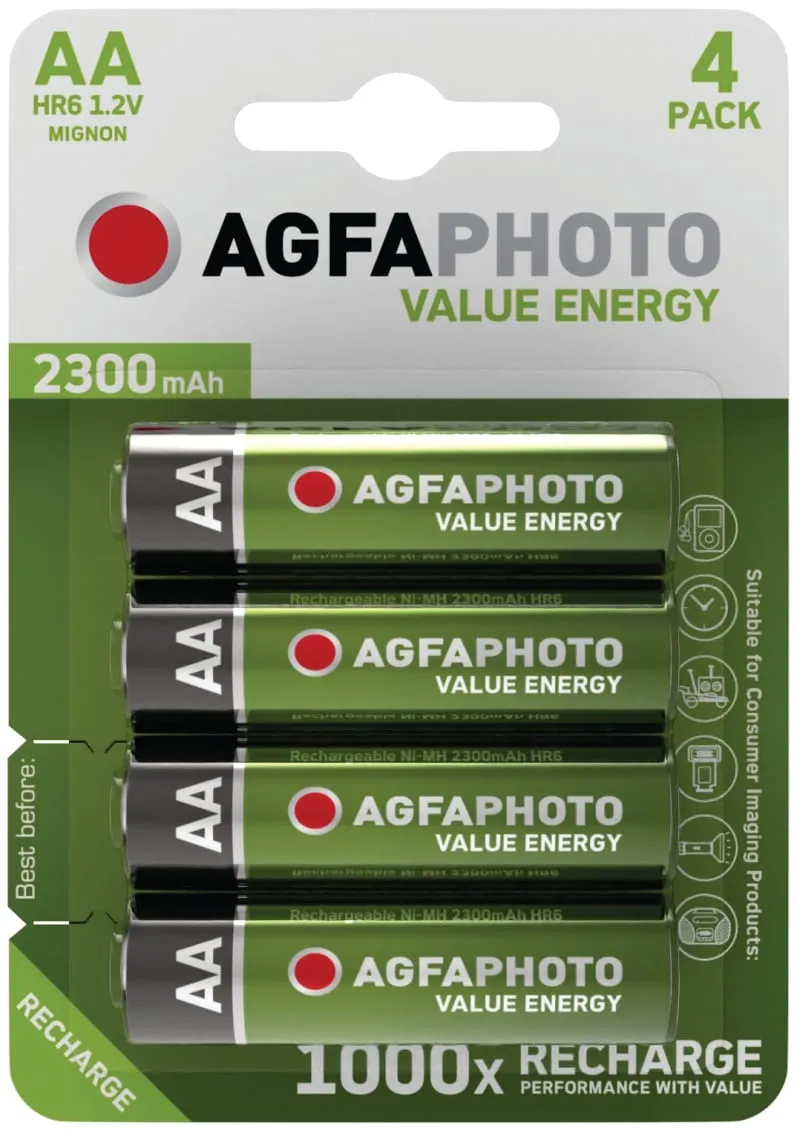 Επαναφορτιζόμενες μπαταρίες Rechargeable Power — Φωτογραφία 3 από 4