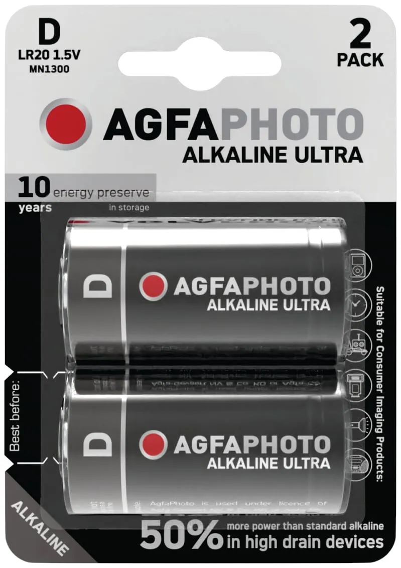 Αλκαλικές μπαταρίες Alkaline Ultra — Φωτογραφία 4 από 5